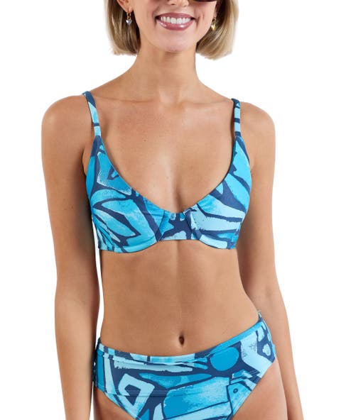 The Desert Island - Navy - Underwire Bikini Top