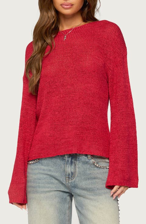 Drop Shoulder Sweater