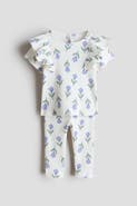 H&M 2-piece Printed Cotton Set