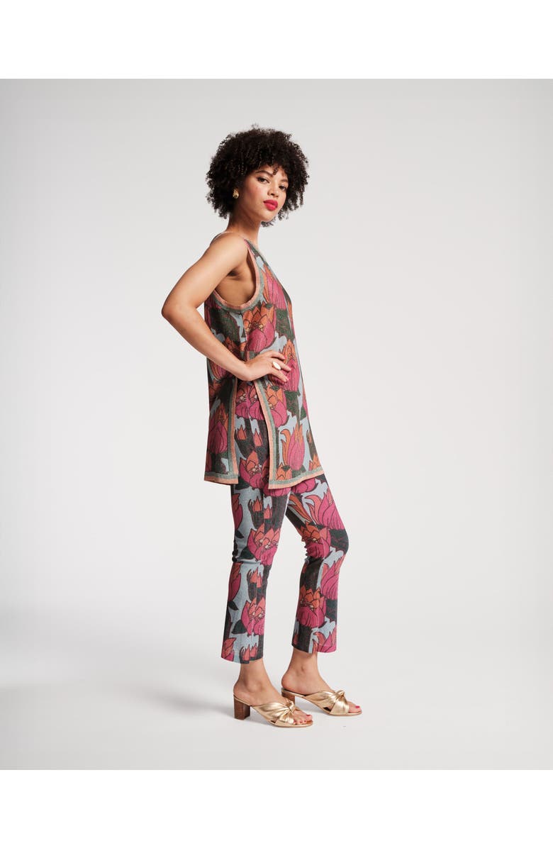 Frances Valentine Robbie Pant Set Fireflower Lurex Blend, Alternate, color, 