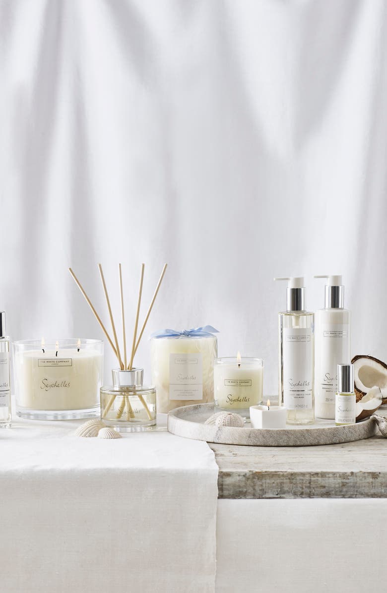 The White Company Seychelles Indulgence Scented Candle, Alternate, color, 