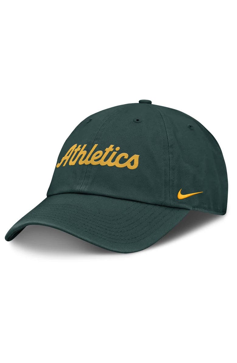 Nike Men's Nike Green Athletics Club Adjustable Hat, Main, color, 