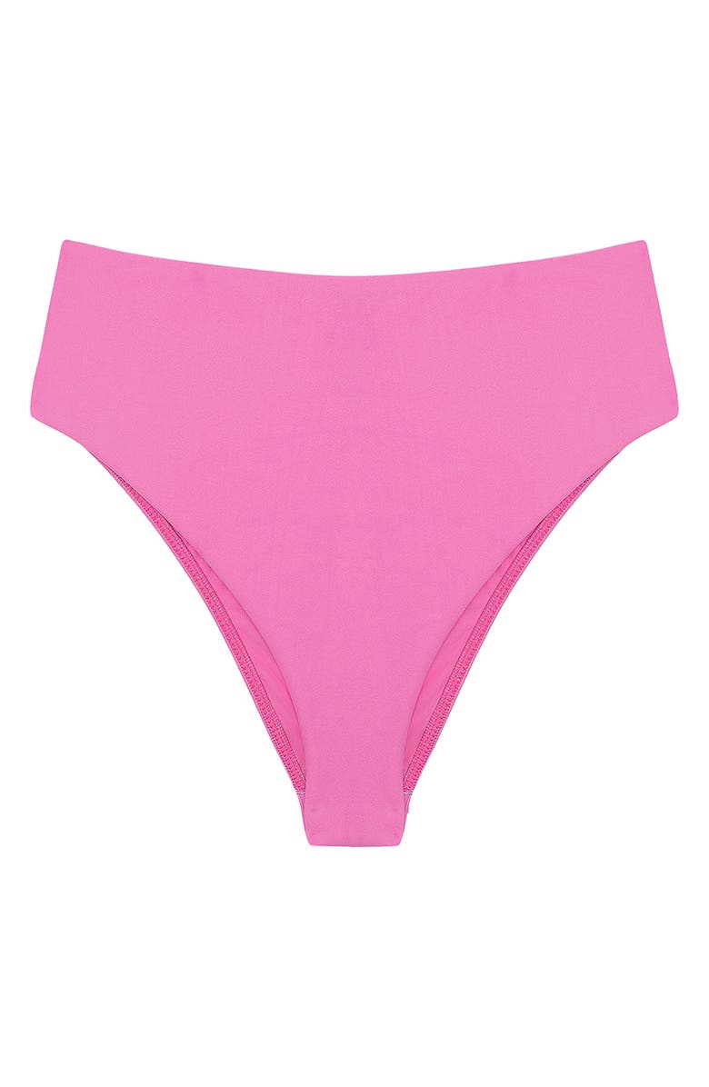 ViX Paula Hermanny Bella Hot High Waist Bikini Bottoms, Alternate, color, 