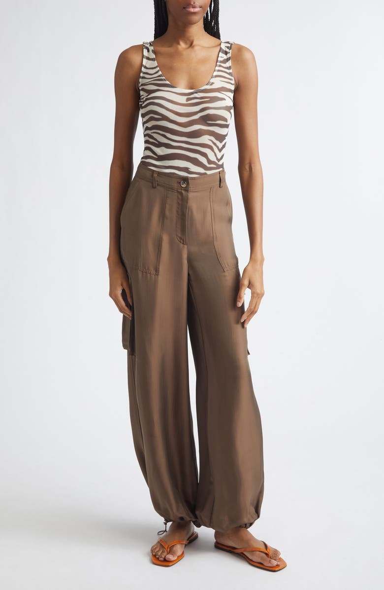 Toccin James Wide Leg Cargo Pants, Alternate, color, 