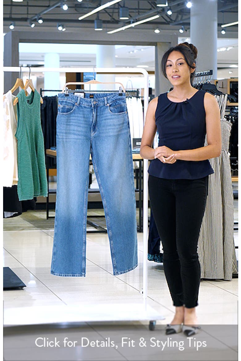 Ada High Waist Wide Leg Jeans video