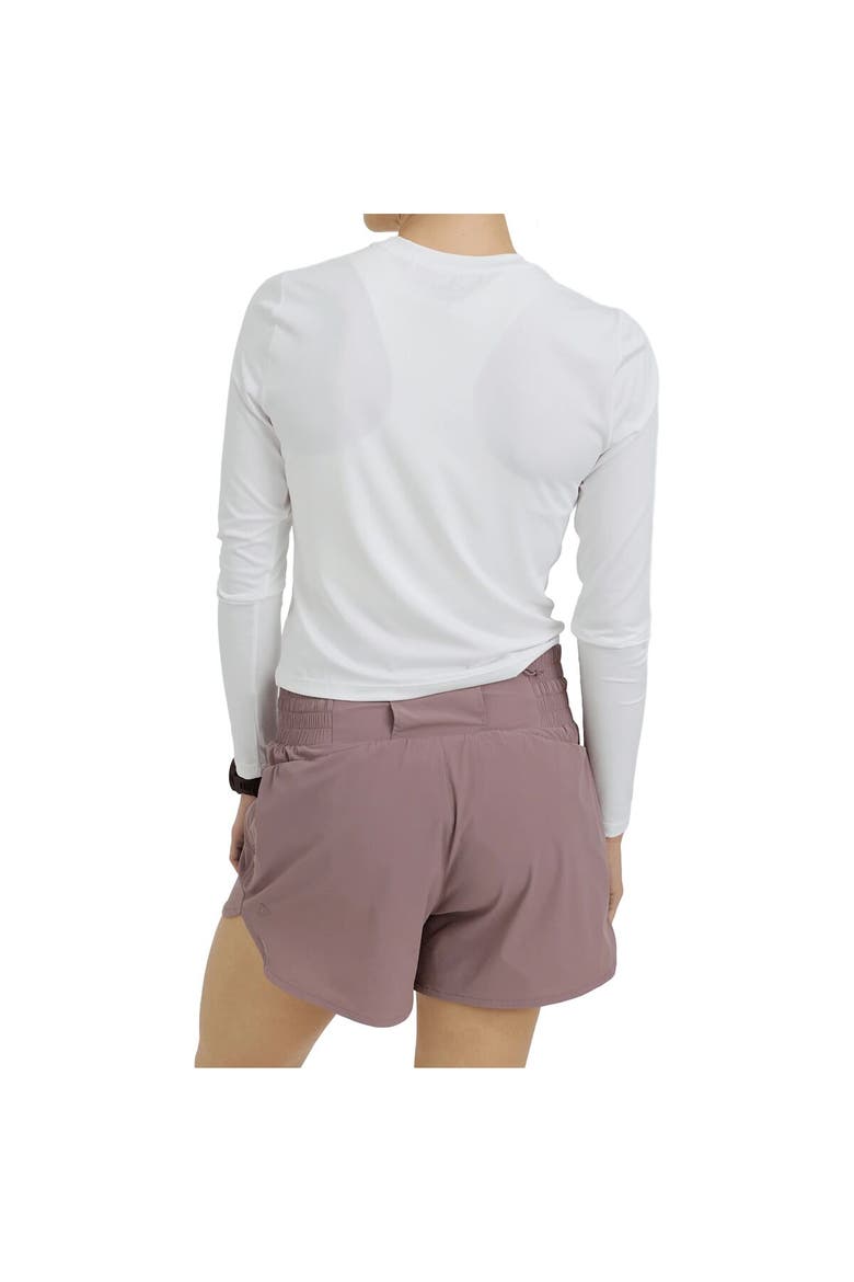 Super Soft Fitted Long-Sleeve Top, Alternate, color, Salt