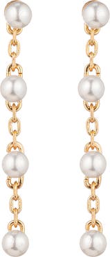 EYE CANDY LOS ANGELES Lo Lo Faux Pearl Drop Earrings