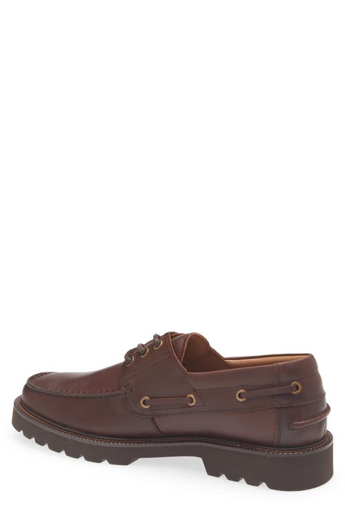 Steve Madden Hobson Boat Shoe In Brown