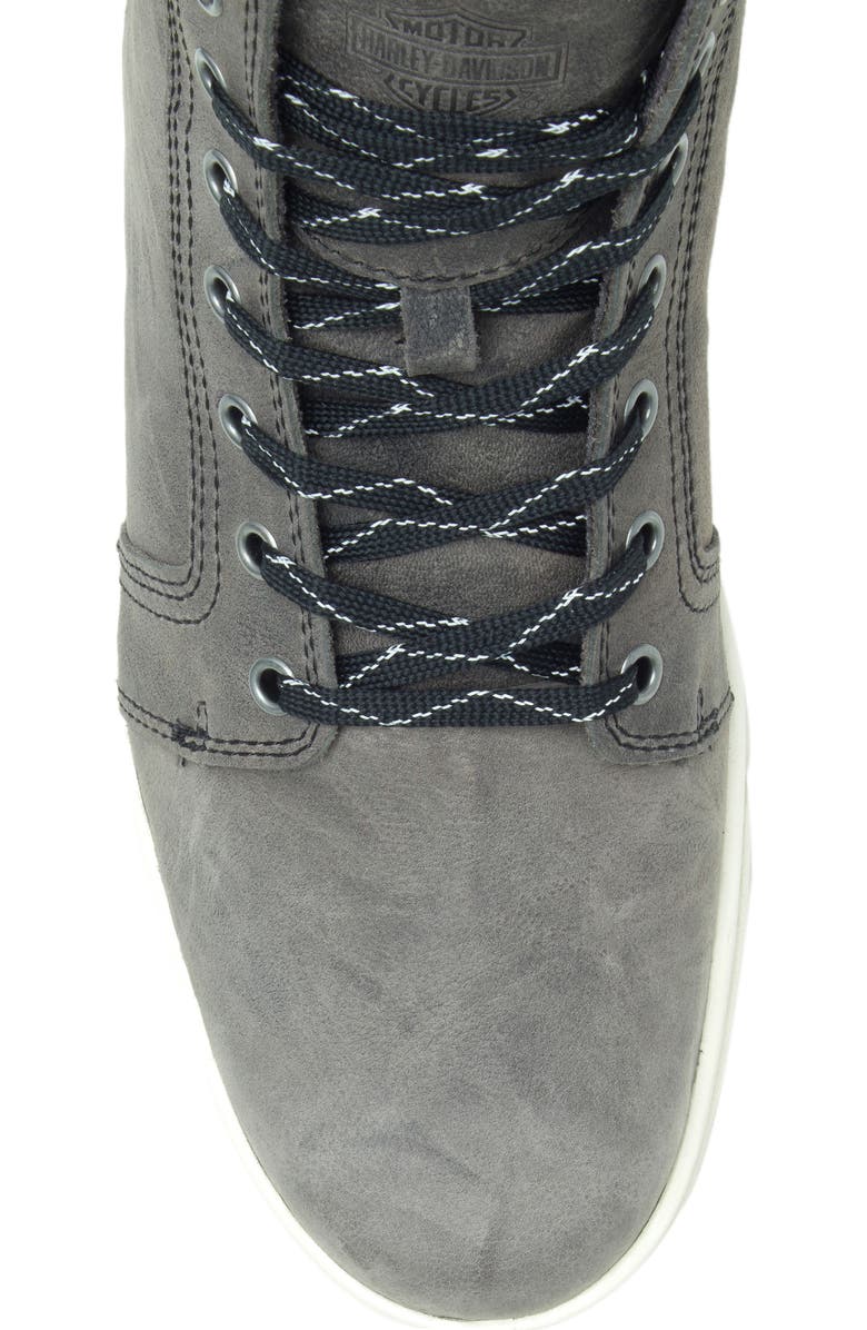 HARLEY DAVIDSON Bateman Leather High Top Moto Sneaker, Alternate, color,