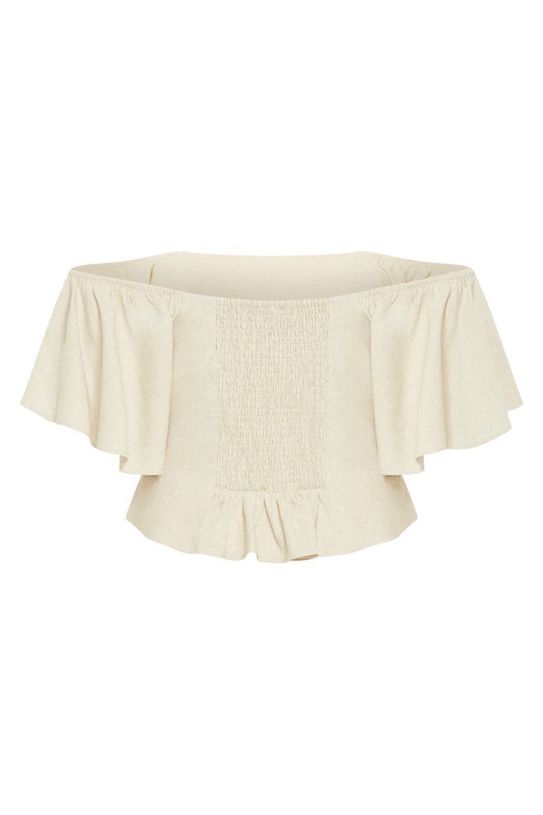 Samara Crop Top, Alternate, color, STONE