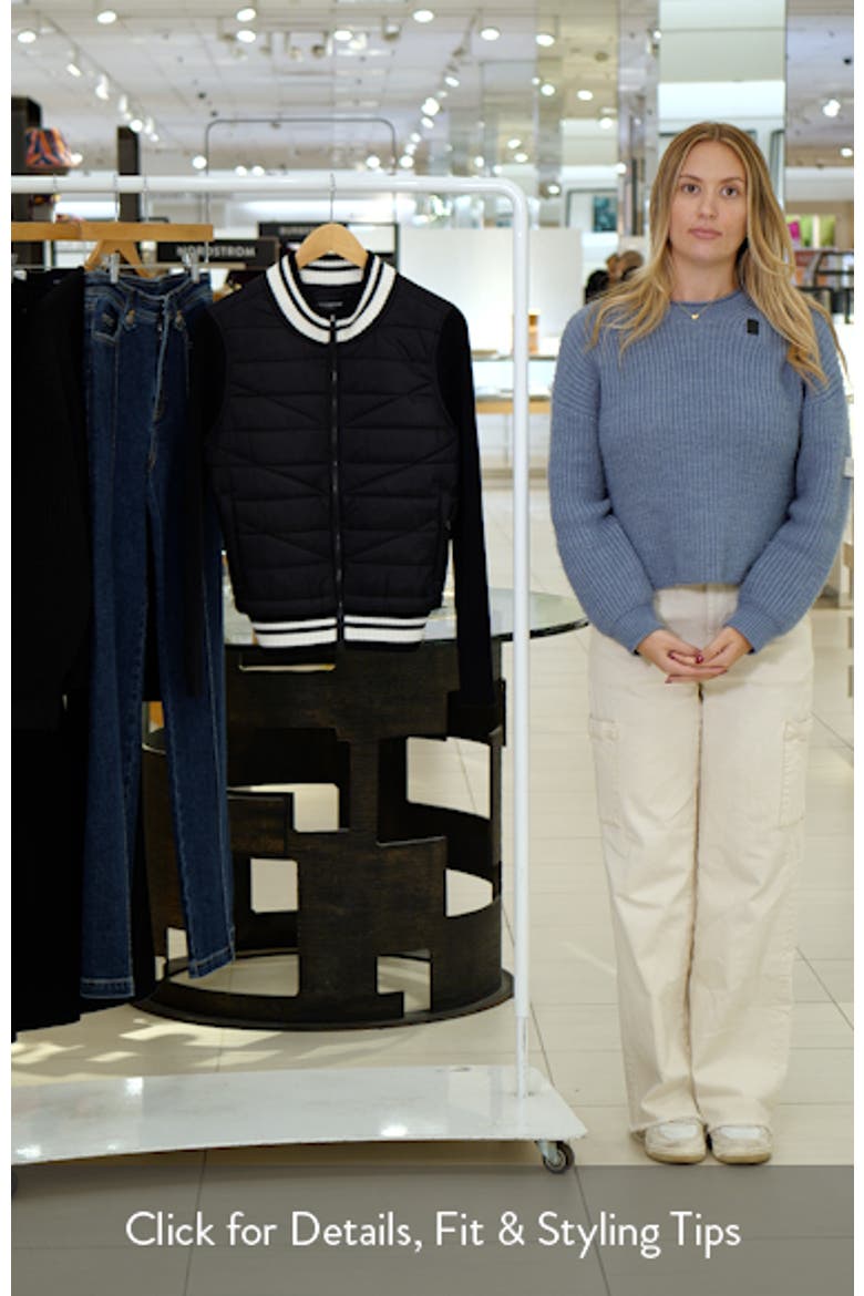 Quilted Front Jacket video