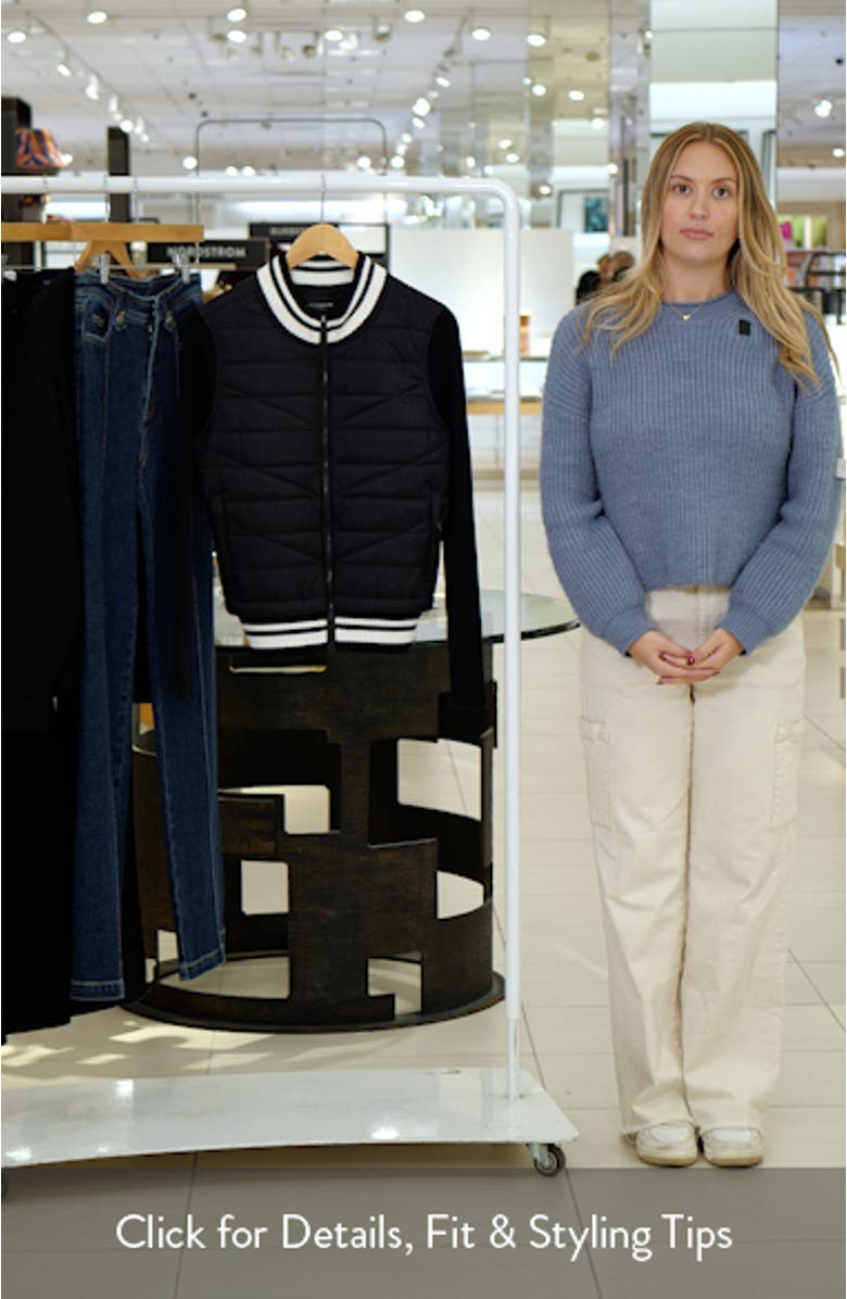 Quilted Front Jacket, sales video thumbnail