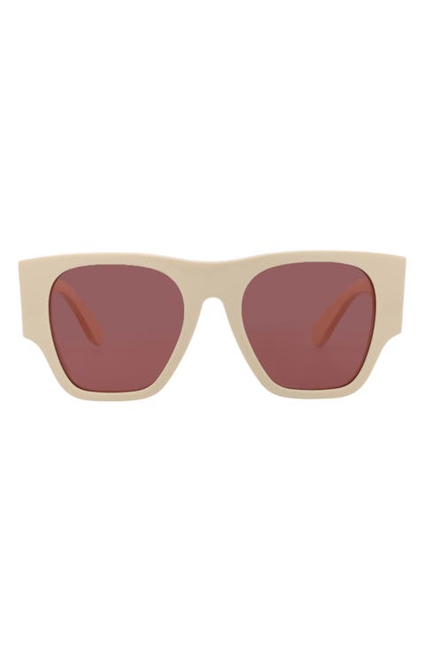 53mm Square Sunglasses