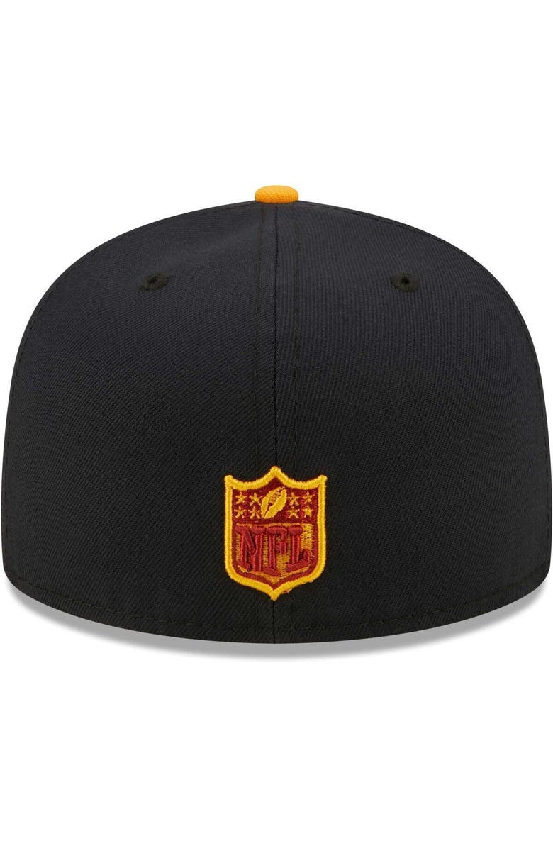 New Era Men's New Era Navy/Gold Denver Broncos 50th Anniversary 59FIFTY Fitted Hat, Alternate, color, 