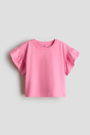 H&M Flutter-sleeved Top