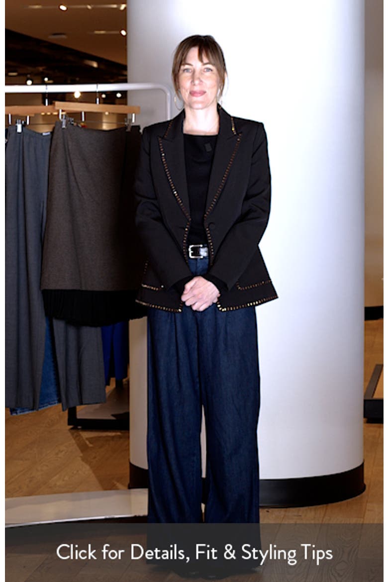 The Margaret Bar Trimmed Suit Jacket video