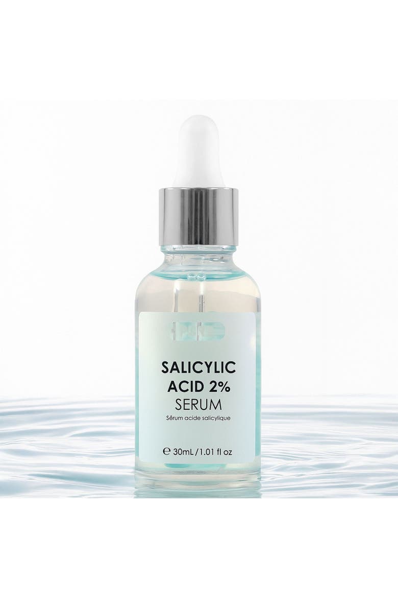 Pure Salicylic Acid 2% Biphase Serum 30ml for Acne & Blemishes, Large Pores, Alternate, color, White