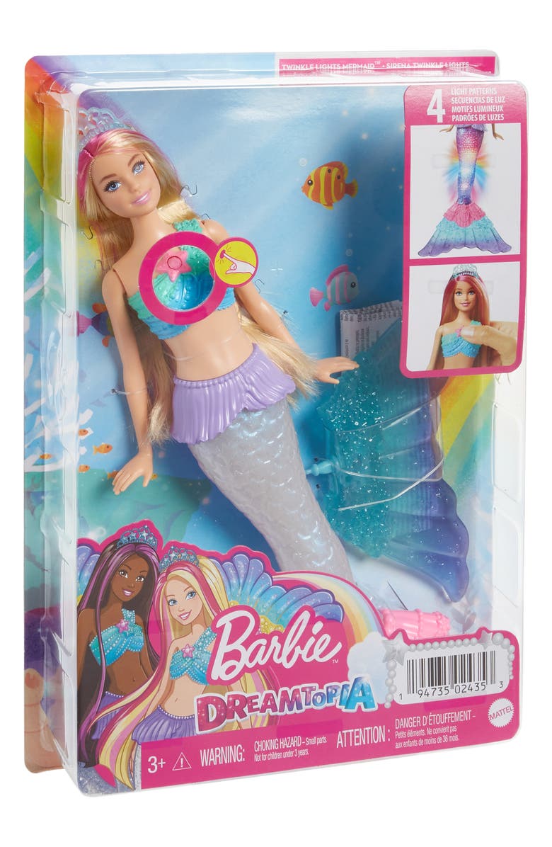 Mattel Barbie<sup>®</sup> Dreamtopia Twinkle Lights Mermaid<sup>™</sup> Doll, Main, color, Multi