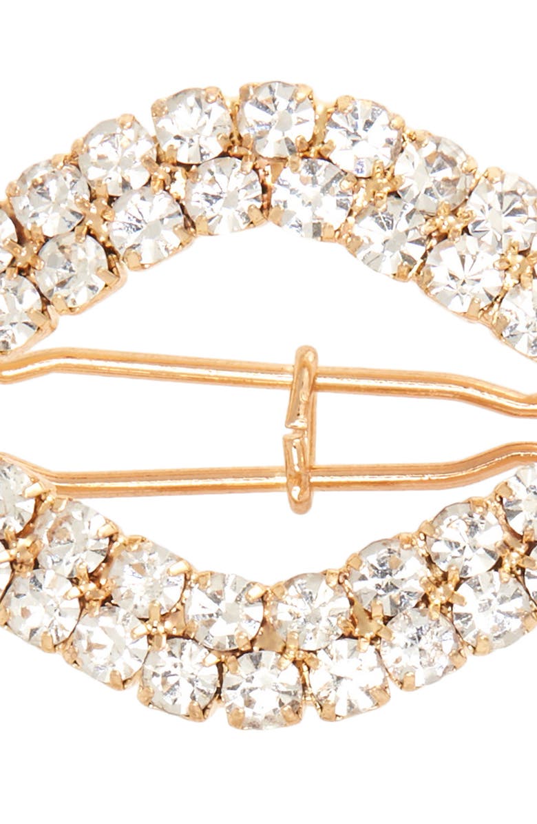 Tasha 2-Pack Crystal Hair Clips, Alternate, color, 