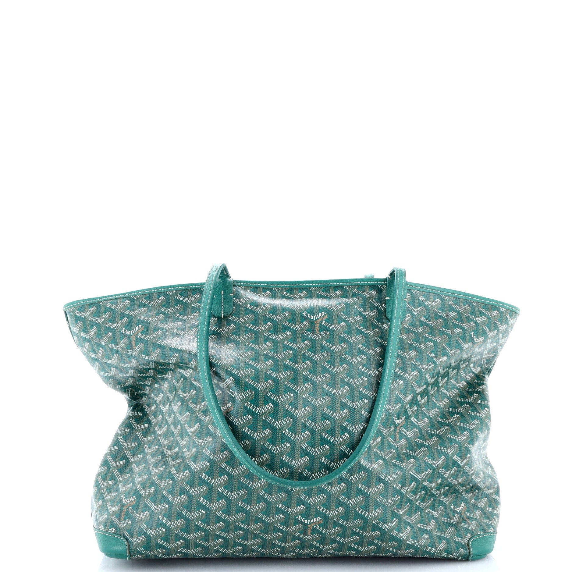 Artois Tote Coated Canvas MM, Main, color, Green