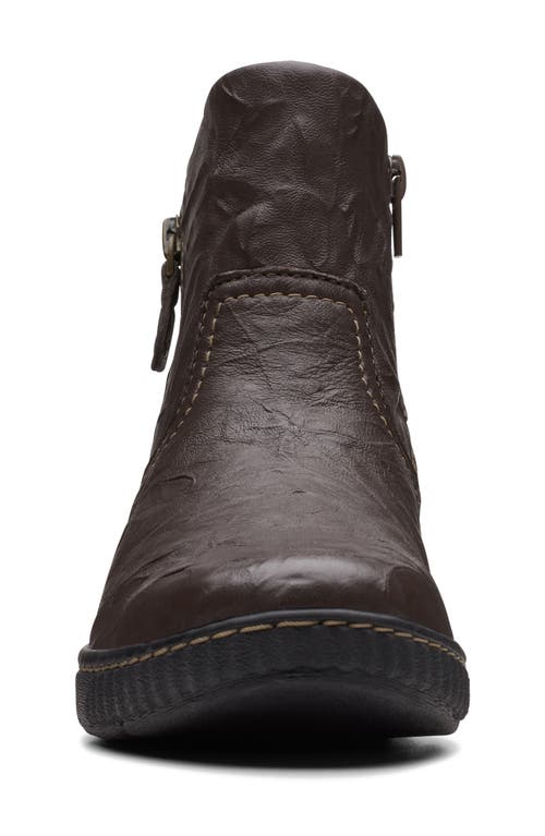 Clarks ® Magnolia Haley Ankle Boot In Brown