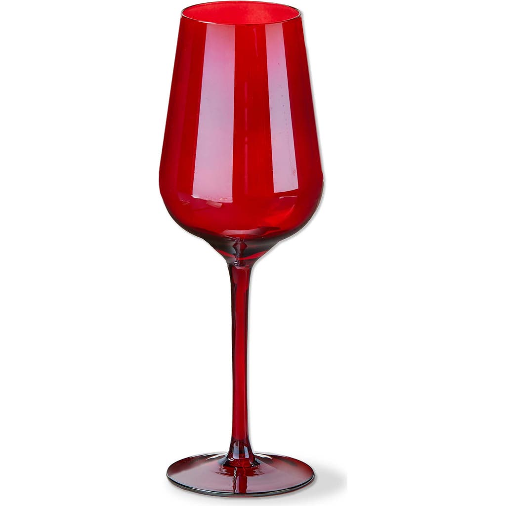 Tag Celebration All Purpose Red Wine Glass For Christmas Bar In Red
