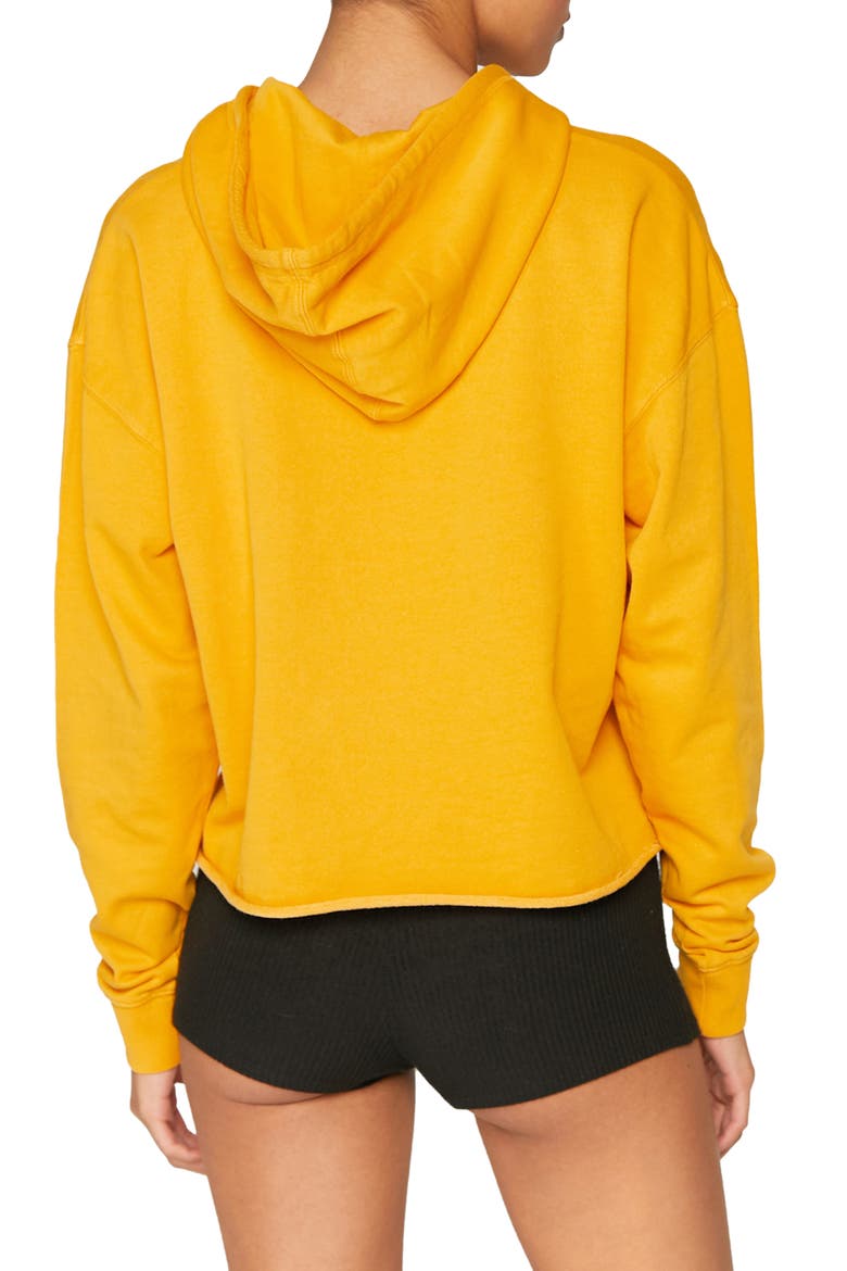 Aloha Serena Hooded Sweatshirt, Alternate, color, MARIGOLD