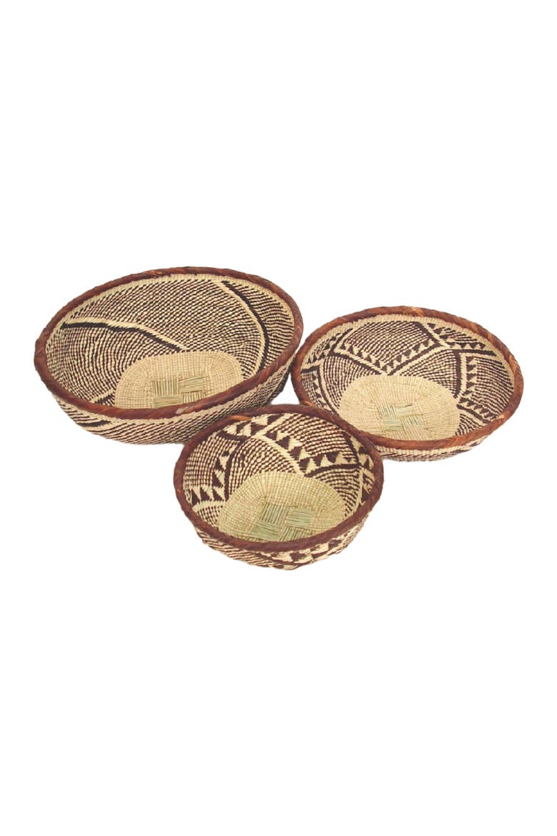 Tonga Bowl Basket, Alternate, color, Natural/Brown