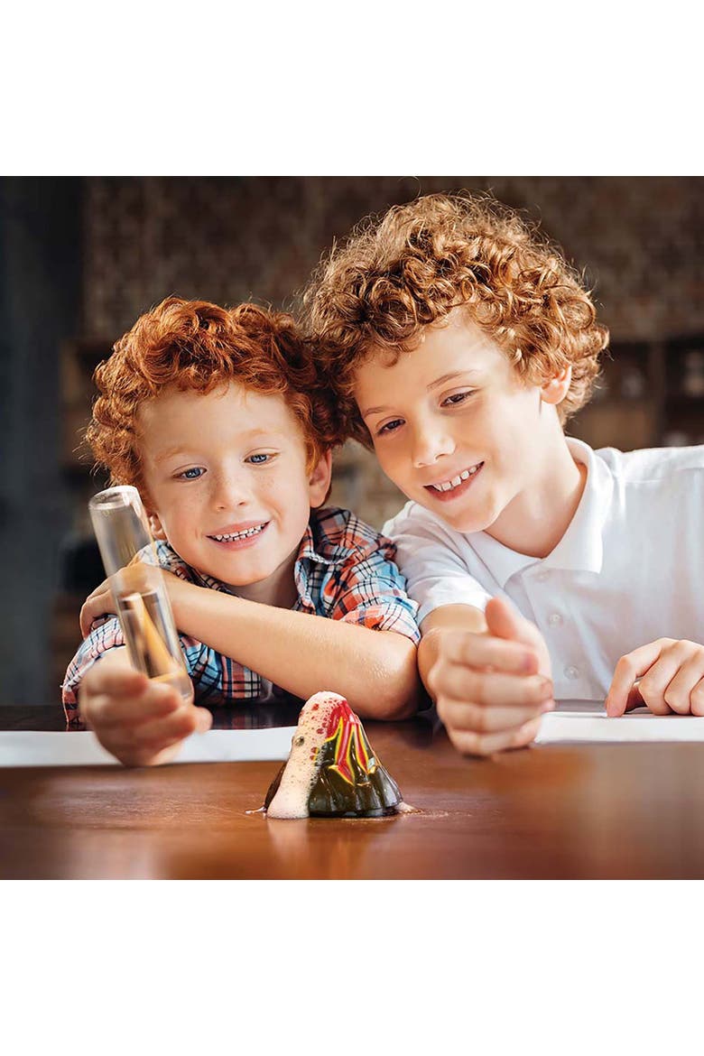 Kidzlabs Pocket Volcano Create Mini Eruptions, Baking Soda Reactions, Alternate, color, Multicolored