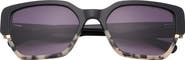Ted Baker London 56mm Square Sunglasses