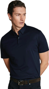 Charles Tyrwhitt Plain Short Sleeve Jersey Polo