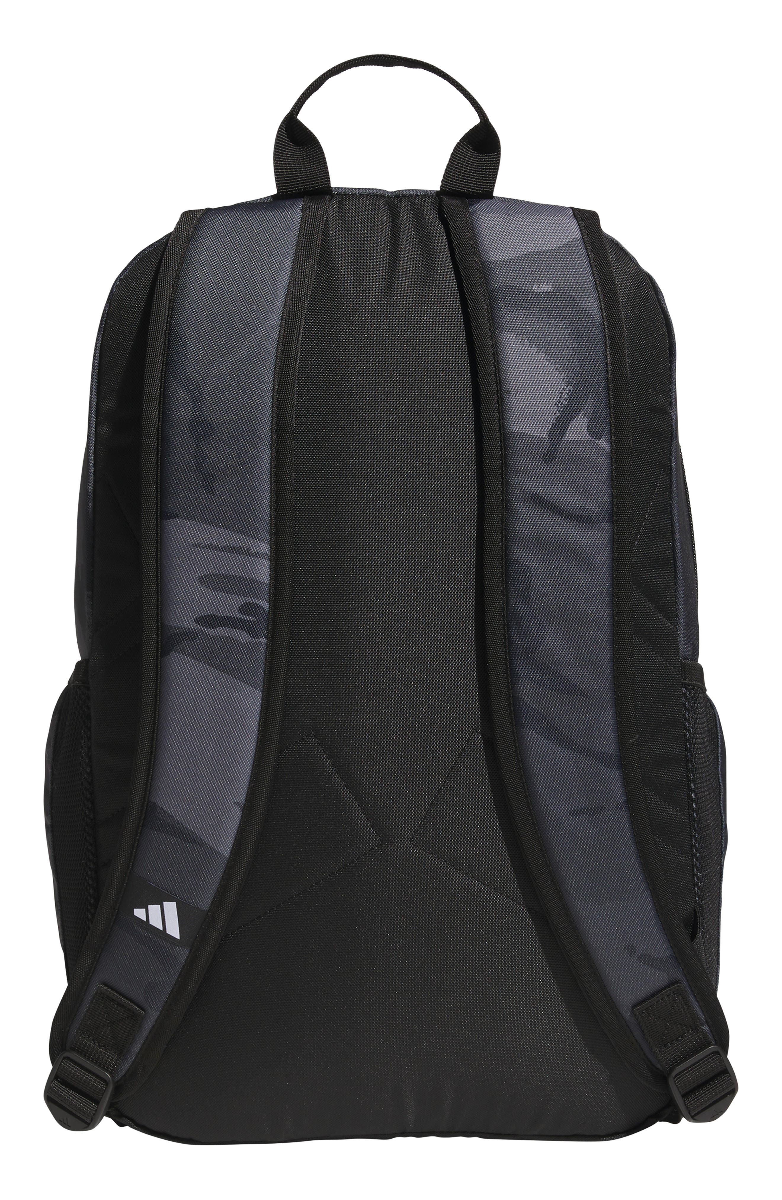 adidas Kids' Affiliate Backpack, Alternate, color, Camo Grey/ Black