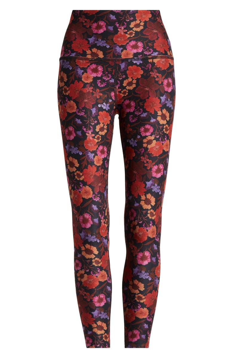 Beyond Yoga SoftMark Caught in the Midi High Waist Leggings, Alternate, color, Summer Bouquet
