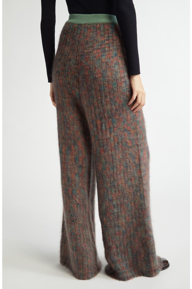 Ludvig Oversize Alpaca & Mohair Blend Knit Pull-On Pants, Alternate, color, SPACE DIE