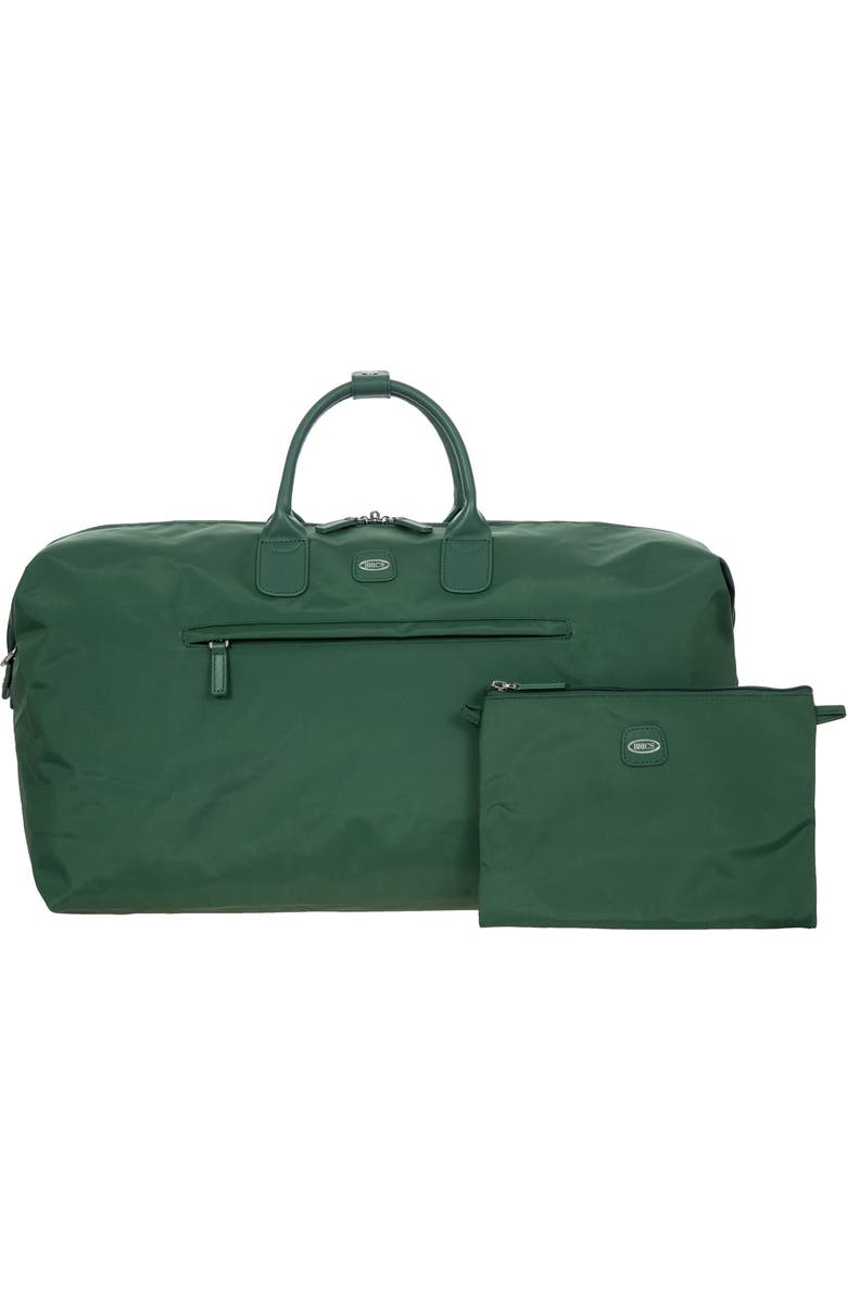 Bric's Positano 22'' Deluxe Duffle, Alternate, color, Emerald