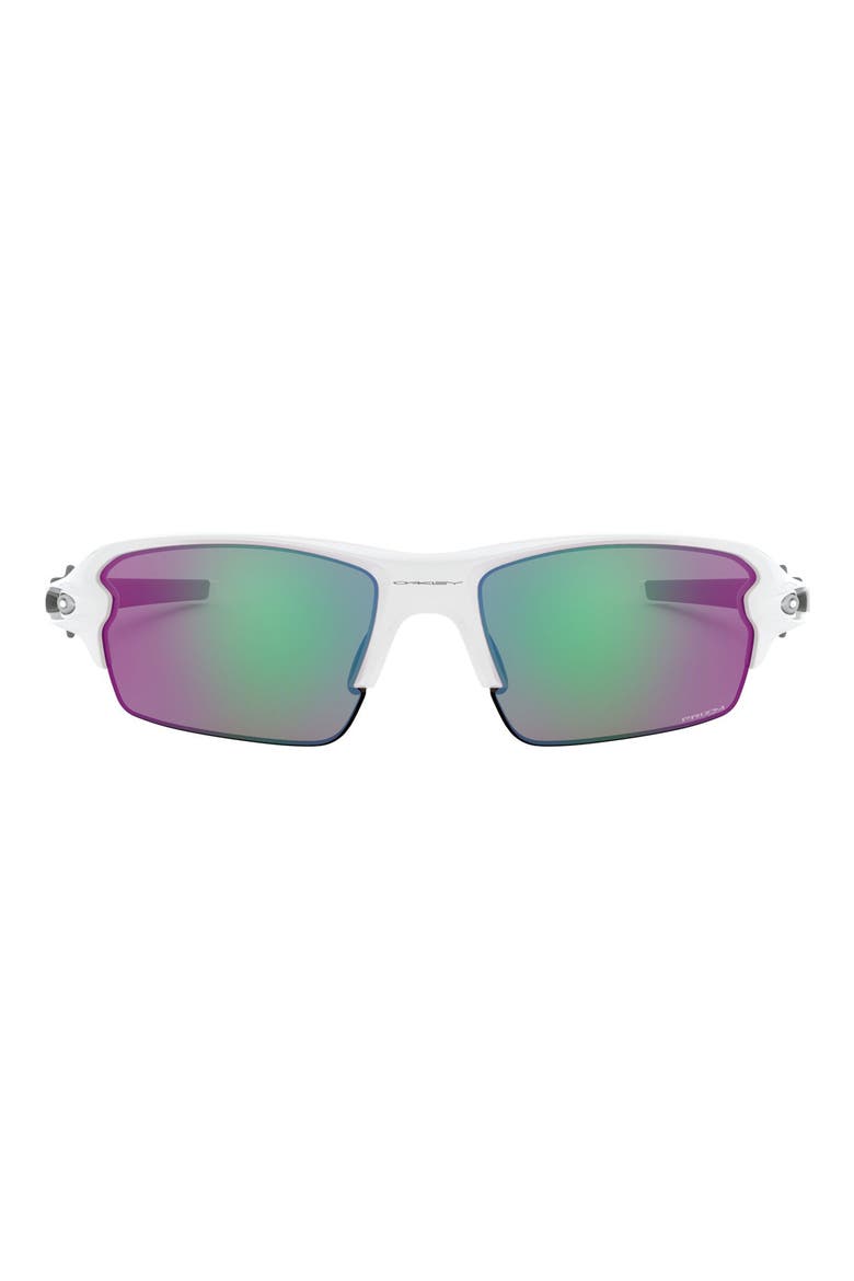 Flak® 2.0 XL 61mm Prizm™ Sunglasses, Main, color, WHITE