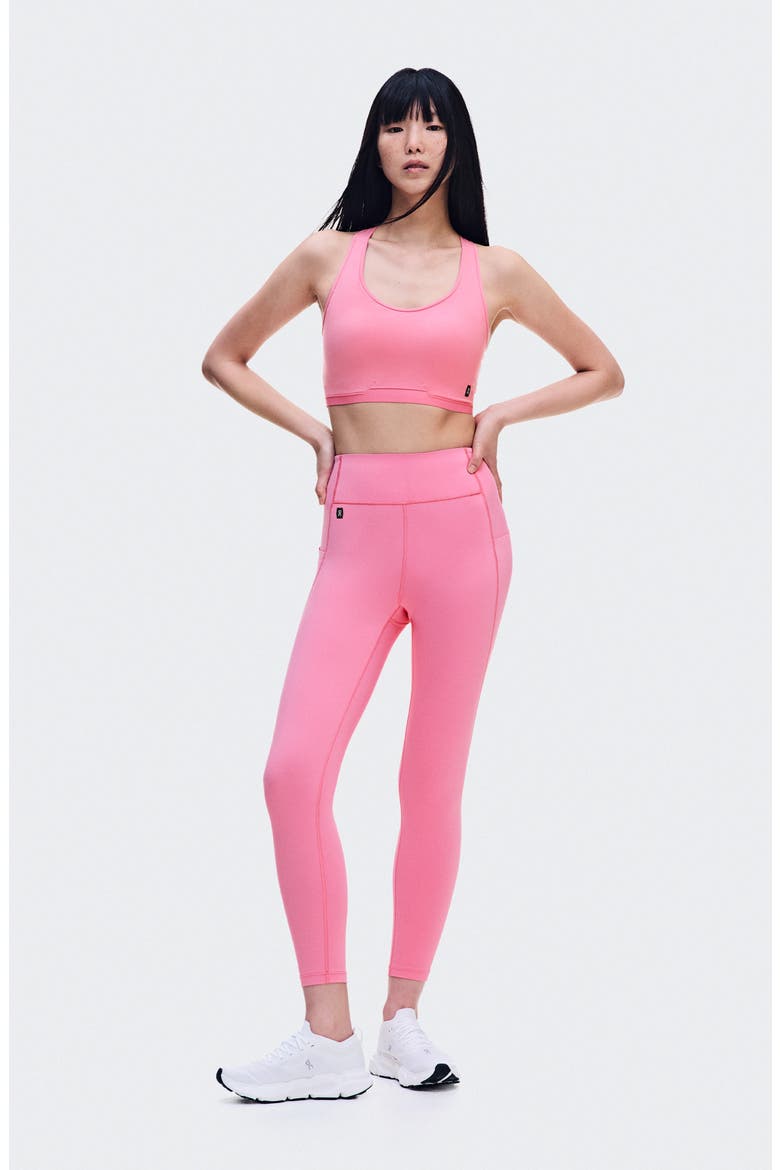 7\/8 Train High Waist Pocket Leggings, Alternate, color, BUBBLEGUM