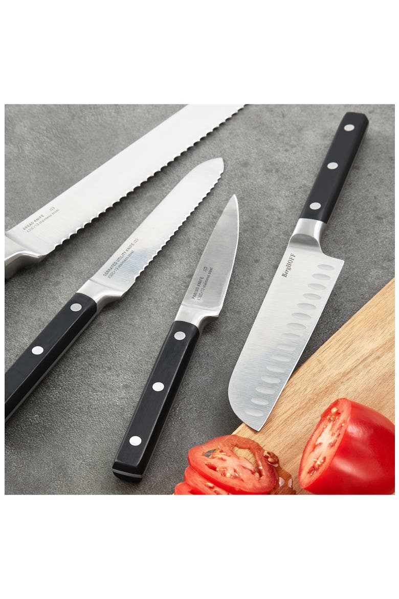 DiNA Gene 4-Piece Knife Set, Alternate, color, BLACK