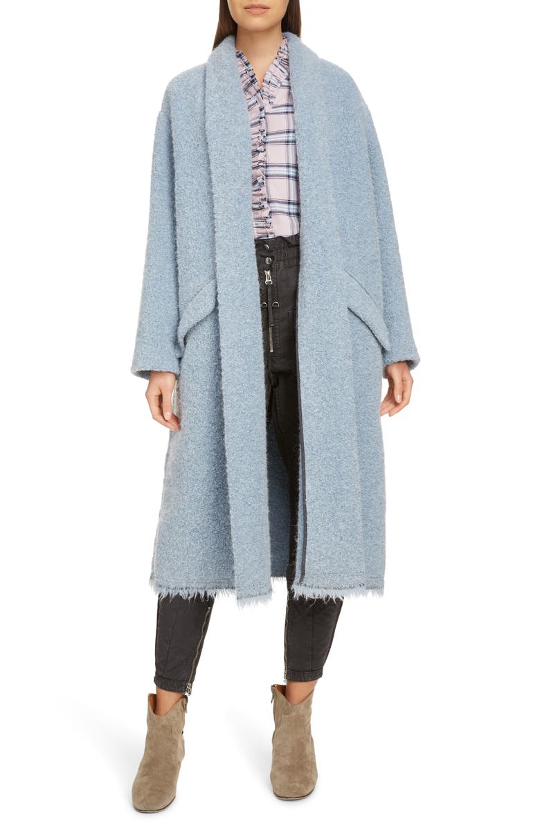 Isabel Marant Étoile Faby Open Front Coat, Main, color, 