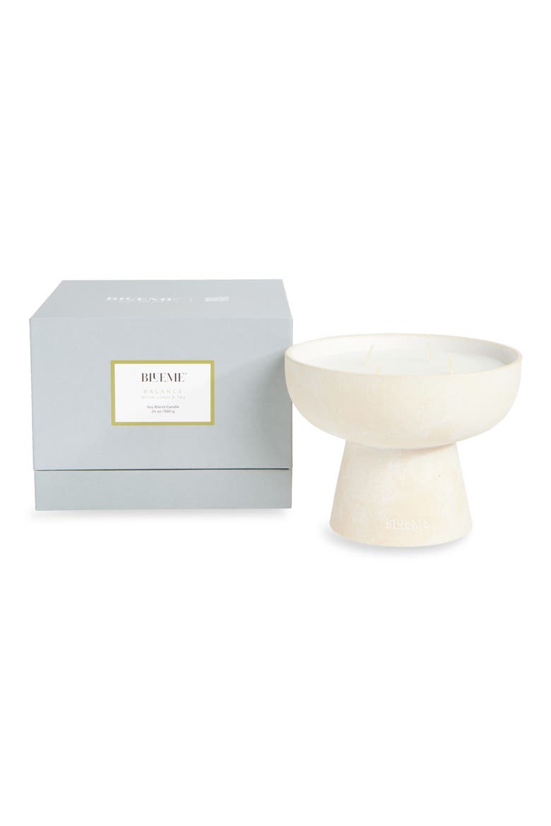 Balance Giant Ceramic Candle, Alternate, color, NO COLOR