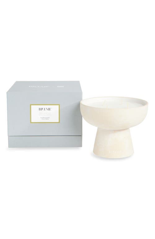 Blueme Balance Giant Ceramic Candle In Transparent