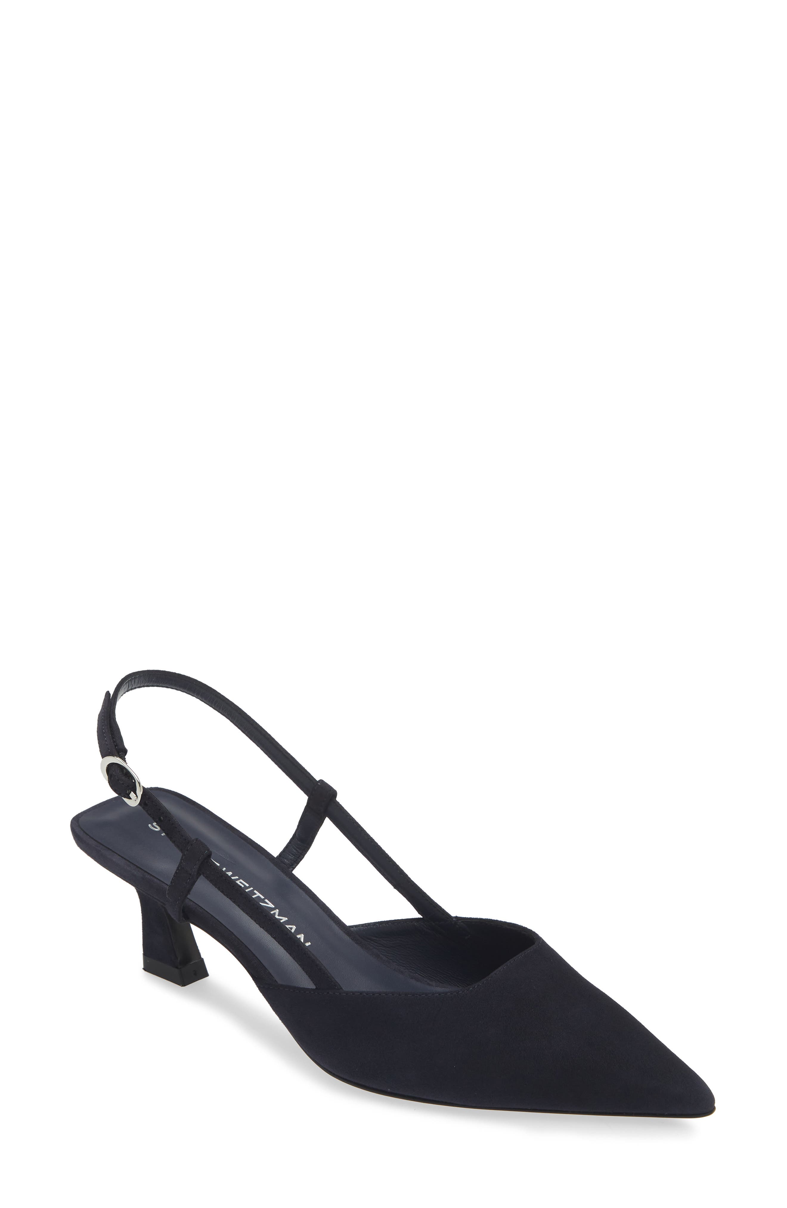 Stuart Weitzman Vinnie 50 Slingback Pump, Main, color, Marine Blue
