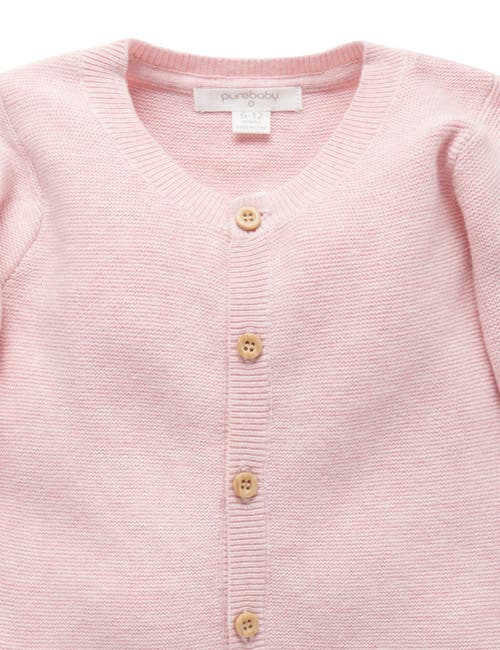 Purebaby Textured Knit Cardigan