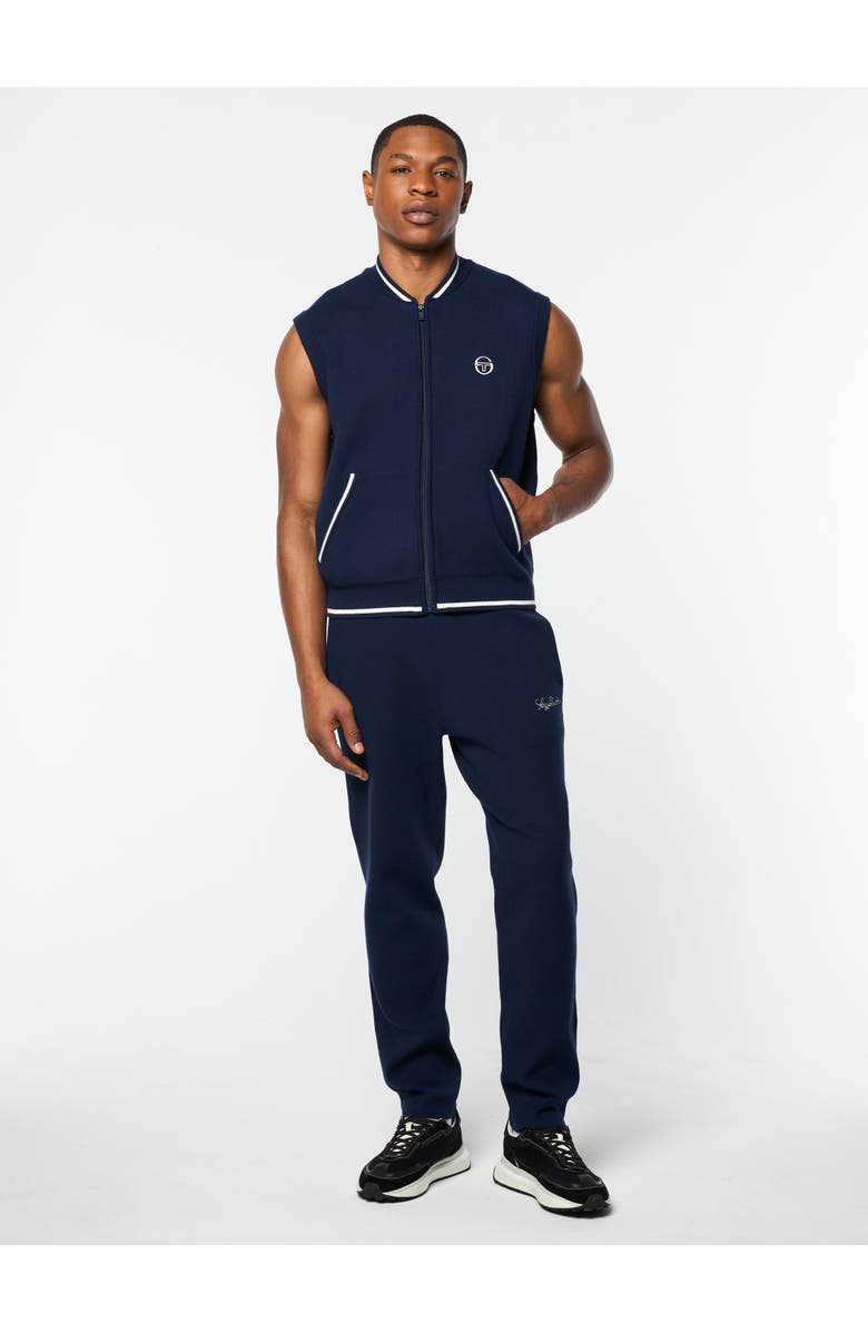 Sergio Tacchini Enzo Knit Vest, Alternate, color, Maritime Blue