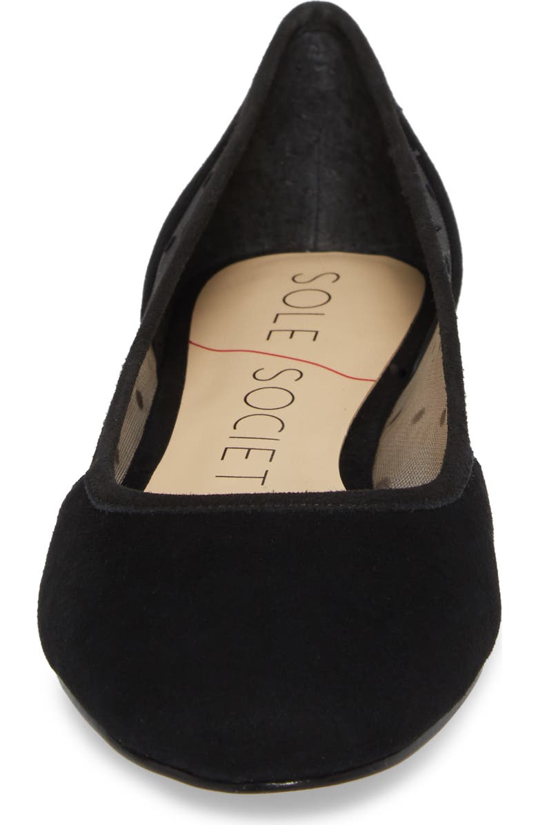 Sole Society Pammy Ballet Flat, Alternate, color,