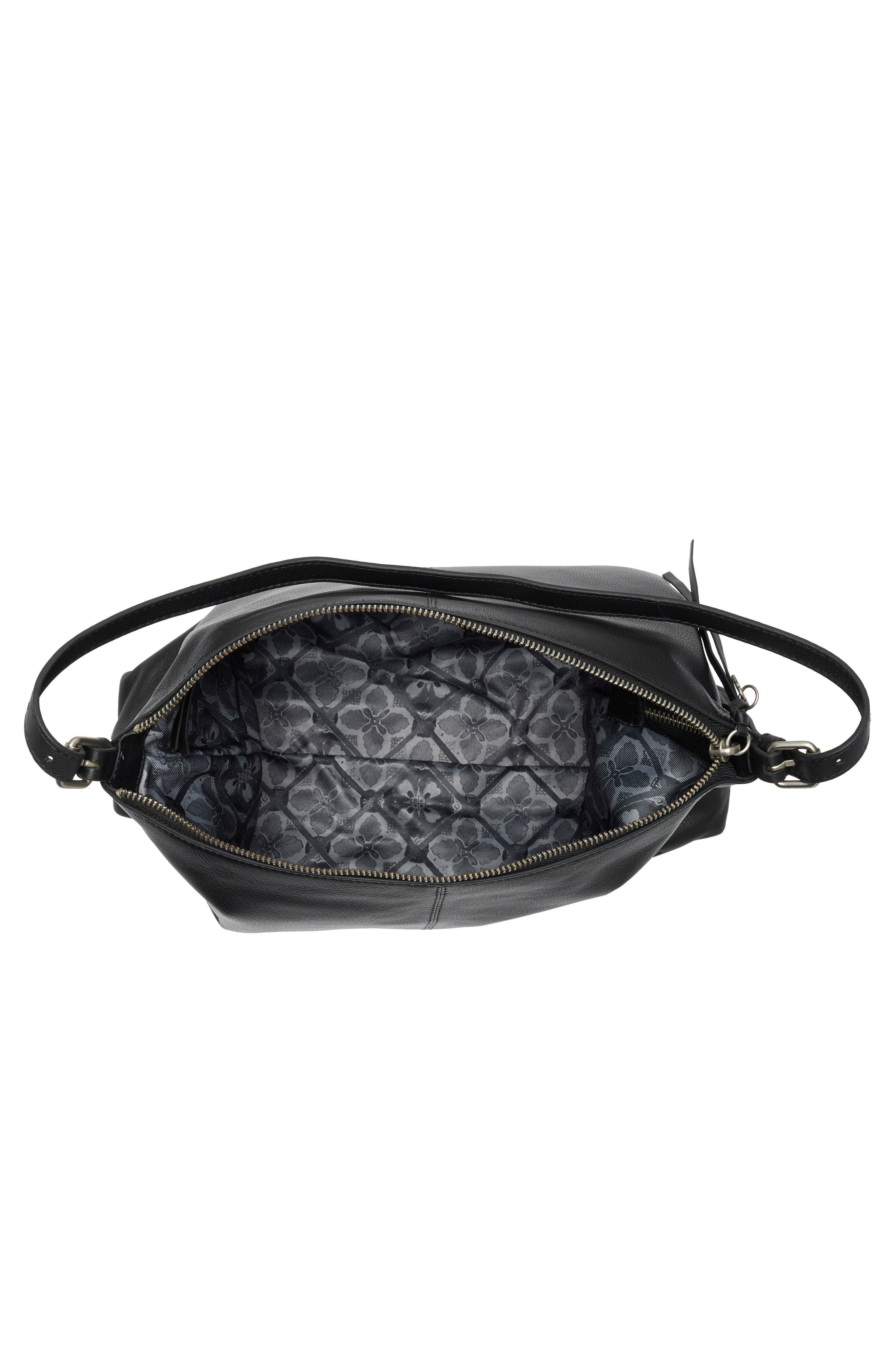 Lucky Brand Leif Hobo Bag, Alternate, color, Black