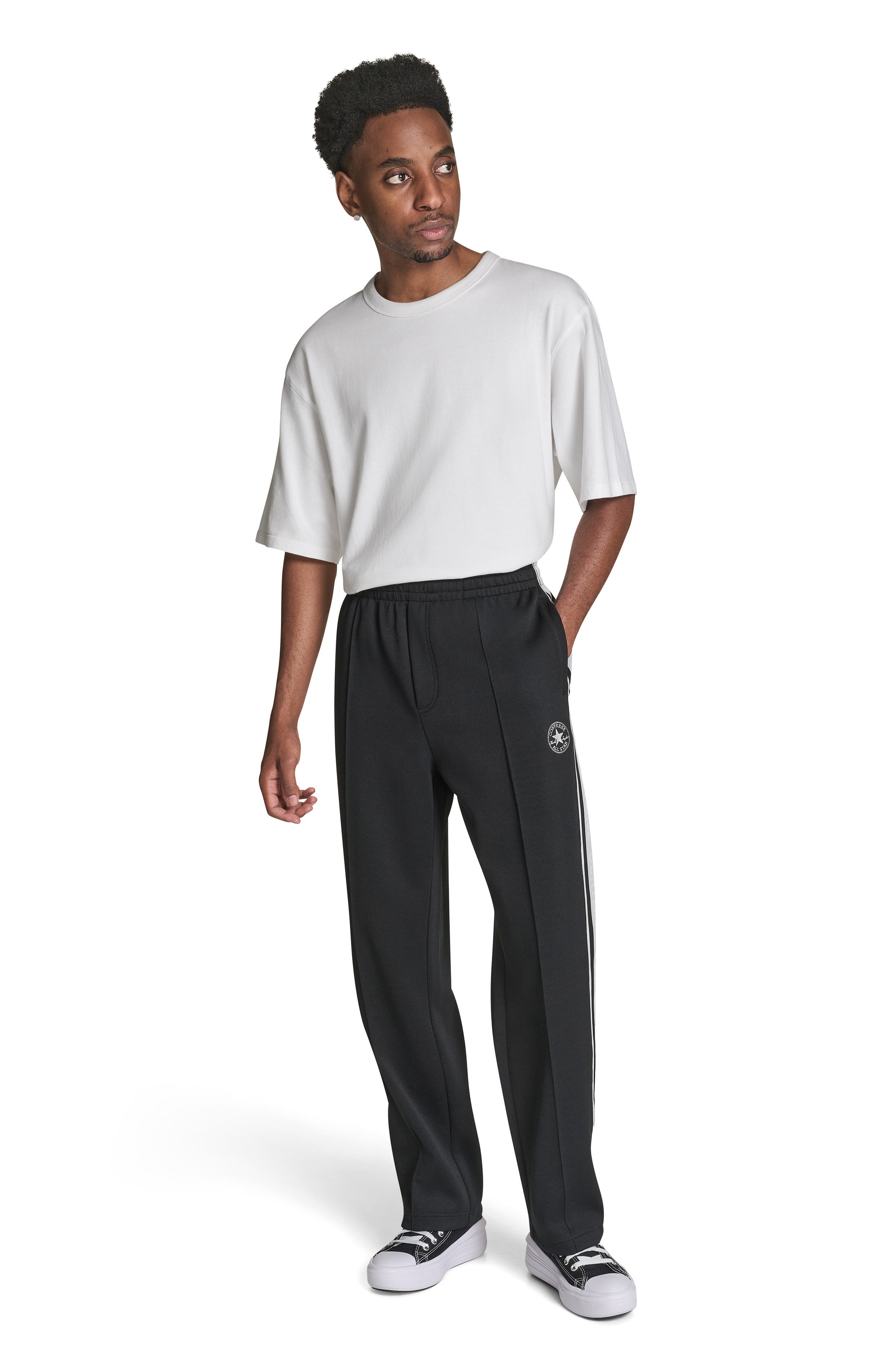 Converse Chuck Taylor Patch Track Pants (Men) | Nordstrom
