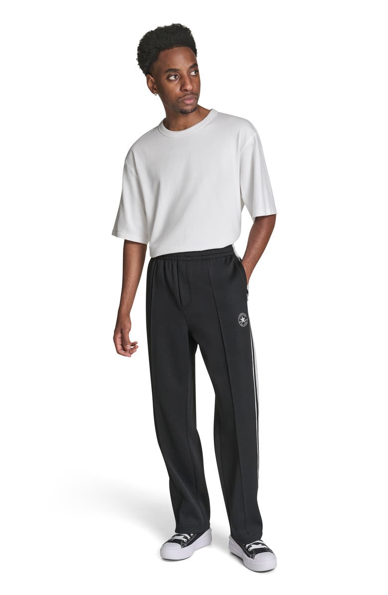 Converse Chuck Taylor Patch Track Pants, Alternate, color, Converse Black
