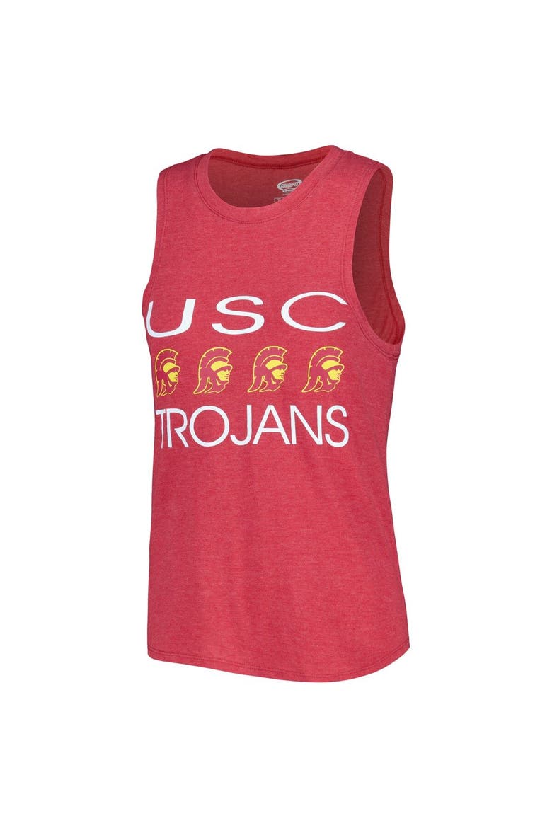 Women's Concepts Sport Charcoal/Cardinal USC Trojans Tank Top & Pants Sleep Set, Alternate, color, Charcoal