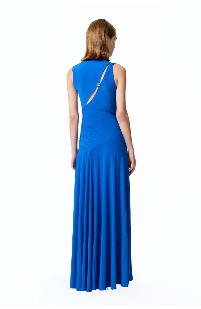 Nocturne Asymmetric Draped Cut-Out Dress, Alternate, color, 